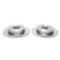 set dischi freno sportivi  post. per Nissan 100NX / Almera / Sunny (Cod. T-EVOBS1125P)