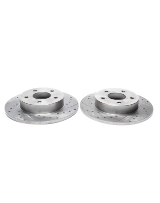 set dischi freno sportivi  post. per Nissan Almera / Primera (Cod. T-EVOBS1621P)