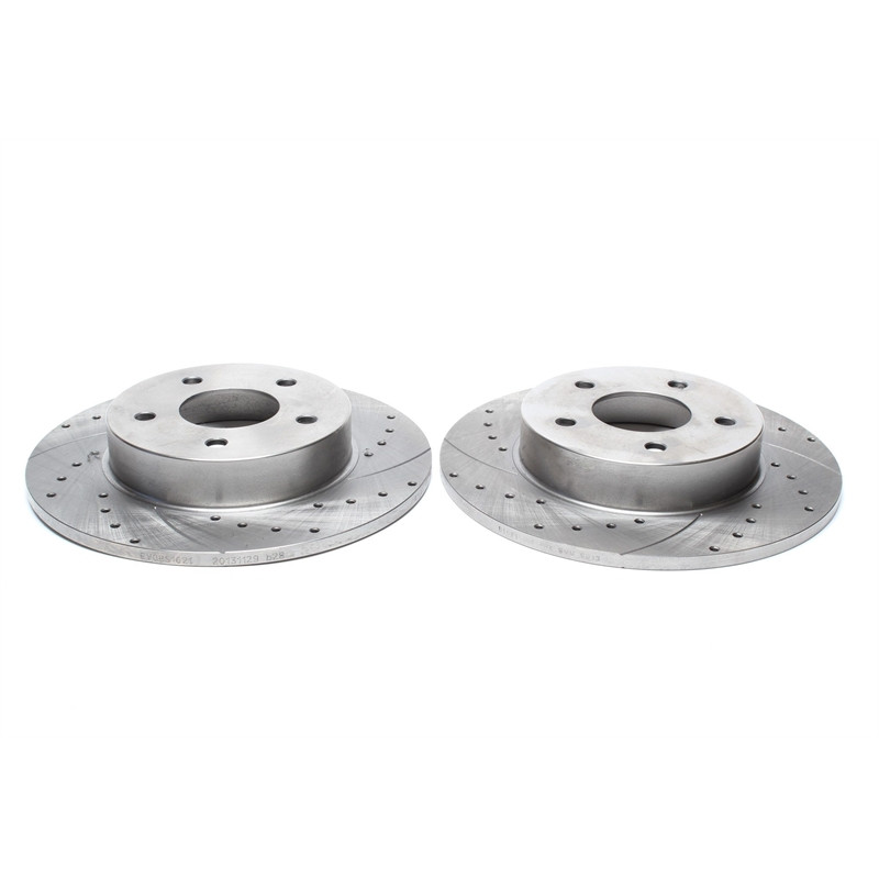 set dischi freno sportivi  post. per Nissan Almera / Primera (Cod. T-EVOBS1621P)