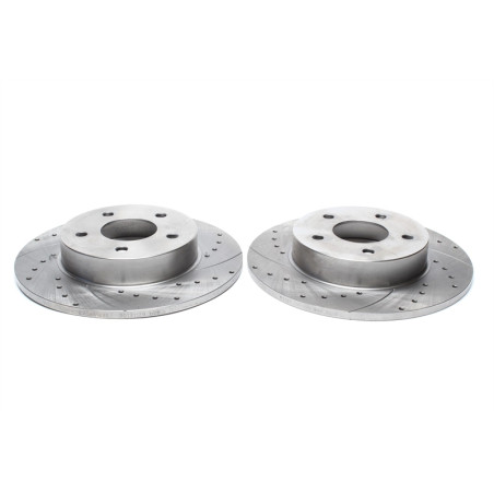 set dischi freno sportivi  post. per Nissan Almera / Primera (Cod. T-EVOBS1621P)