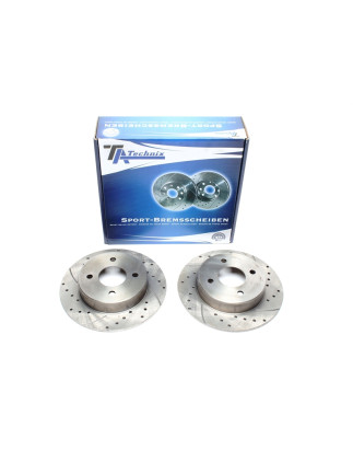 set dischi freno sportivi  post. per Nissan Micra II (Cod. T-EVOBS1838P)