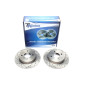 set dischi freno sportivi  post. per Nissan Micra II (Cod. T-EVOBS1838P)
