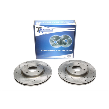 set dischi freno sportivi  ant. per Nissan Cube / Tiida Hatchback / Notchback (Cod. T-EVOBS20734P)