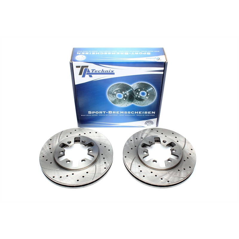 set dischi freno sportivi  ant. Nissan Pick up III / Pickup/NP300 Pickup III / Urvan Kasten /... (Co