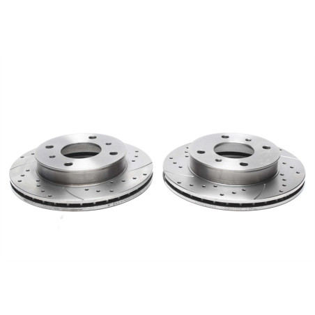 set dischi freno sportivi  ant. per Nissan Primera (Cod. T-EVOBS2504P)