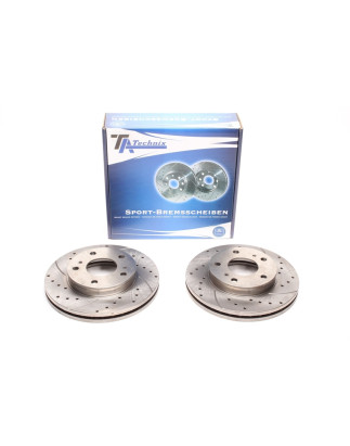 set dischi freno sportivi  ant. per Nissan Serena / Vanette Cargo Bus+ Kasten (Cod. T-EVOBS2639P)
