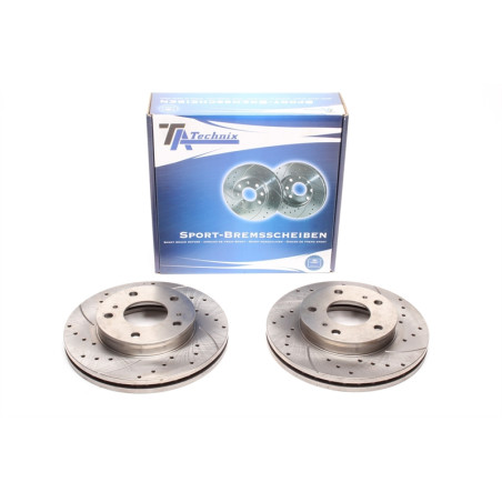 set dischi freno sportivi  ant. per Nissan Serena / Vanette Cargo Bus+ Kasten (Cod. T-EVOBS2639P)