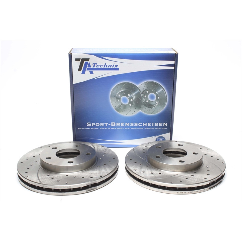 set dischi freno sportivi  ant. Nissan Almera Tino / Maxima QX II / Maxima Station Wagon / Pr... (Co