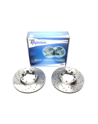 set dischi freno sportivi  ant. per Nissan Cabstar E (Cod. T-EVOBS2948P)