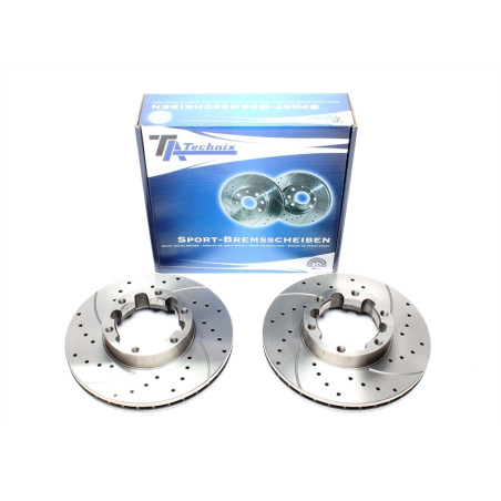 set dischi freno sportivi  ant. per Nissan Cabstar E (Cod. T-EVOBS2948P)