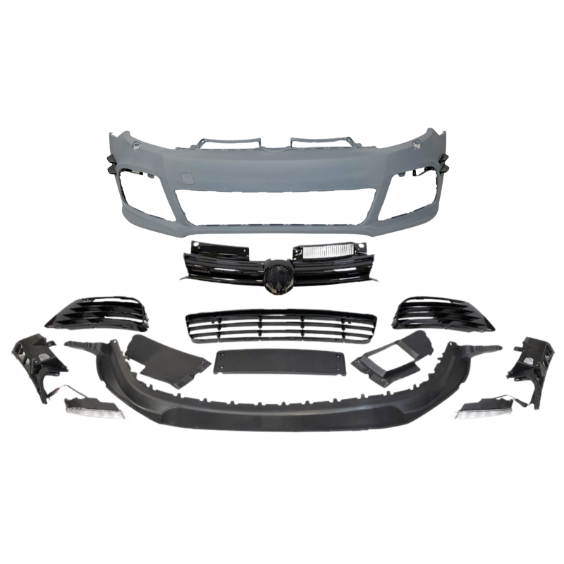 Paraurti Anteriore Volkswagen Golf 6 R20 Flaps Look WRC (Cod. E-TCW51027072)