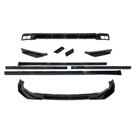 Kit Estetico Ford Transit / Toureo Custom MK2 2024+ Nero lucido (Cod. E-TCF635016351163521)