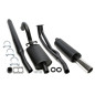 scarico sportivo 1x80mm per Opel Ascona B/Manta B (Cod. T-01OP021-14)
