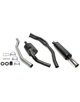 scarico sportivo 1x80mm per Opel Kadett C Coupe GT/E (Cod. T-01OP023-14)
