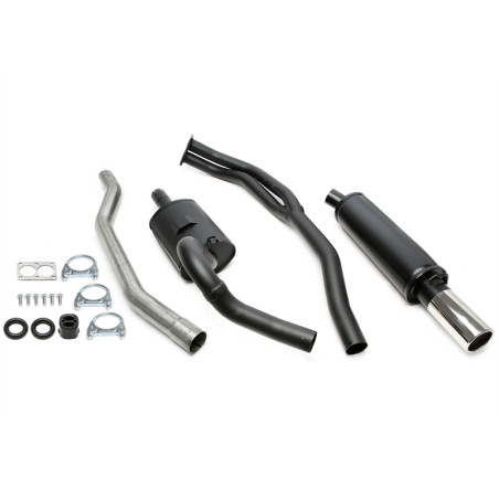 scarico sportivo 1x80mm per Opel Kadett C Coupe GT/E (Cod. T-01OP023-14)