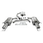   stainless steel catback 1x100mmper Opel Vectra C limo. 4/5-door (Cod. T-02OP011-10D)