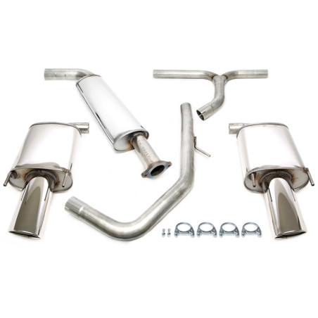 sistema di scarico  1x90x120mm per Opel Insignia A estate 2WD (Cod. T-02OP016-25D)