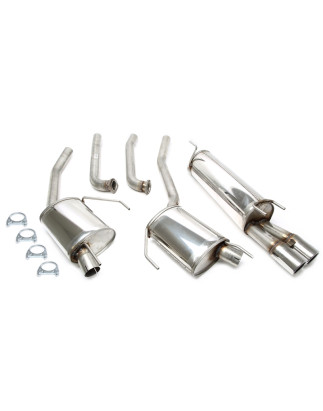 sistema di scarico 2x80mm per Opel Omega B Caravan (Cod. T-02OP021-8)