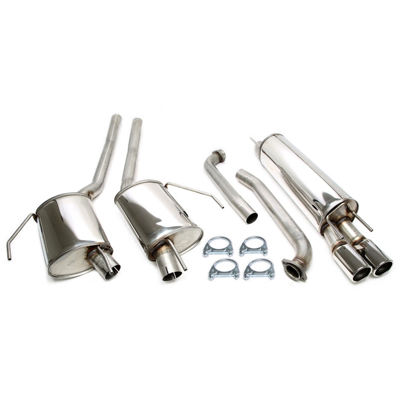 sistema di scarico 2x80mm per Opel Omega B Limo. (Cod. T-02OP022-8)