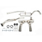sistema di scarico  2x70x90mm per Opel GT 1.9l (Cod. T-02OP030-24D)