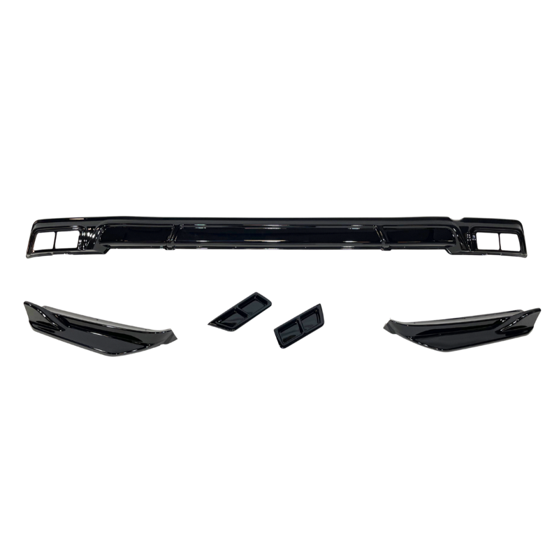 Diffusore Posteriore Ford Transit / Toureo Custom MK2 2024+ Nero lucido (Cod. E-TCF63511)