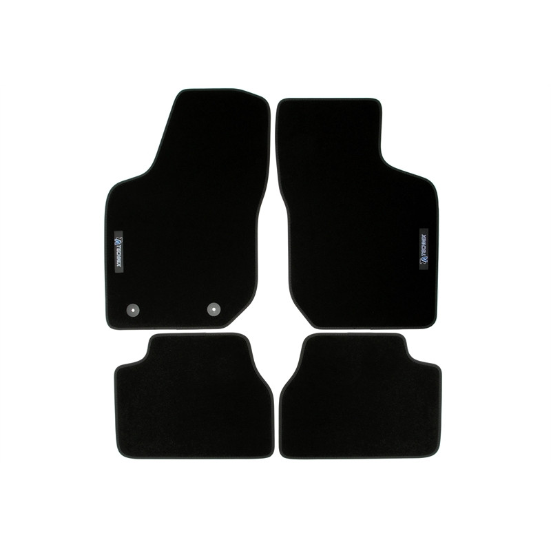 Set tappeti per auto con Logo per Opel Corsa B  S93 (Cod. T-34OP02)