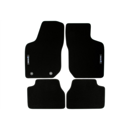 Set tappeti per auto con Logo per Opel Corsa B  S93 (Cod. T-34OP02)