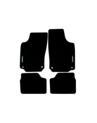 Set tappeti per auto con Logo per Opel Corsa C  X01 (Cod. T-34OP03)