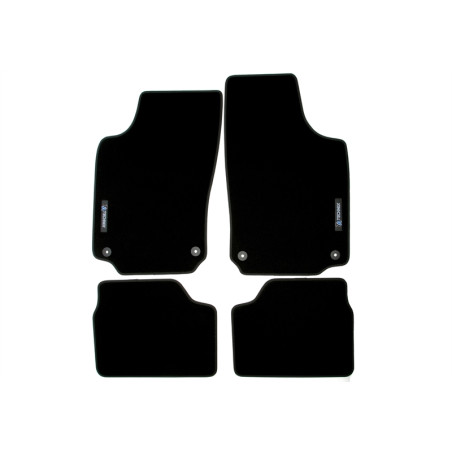 Set tappeti per auto con Logo per Opel Corsa C  X01 (Cod. T-34OP03)