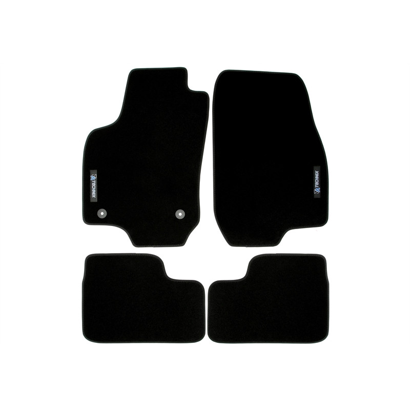 Set tappeti per auto con Logo per Opel Astra G berlina, Caravan  T98 (Cod. T-34OP06)