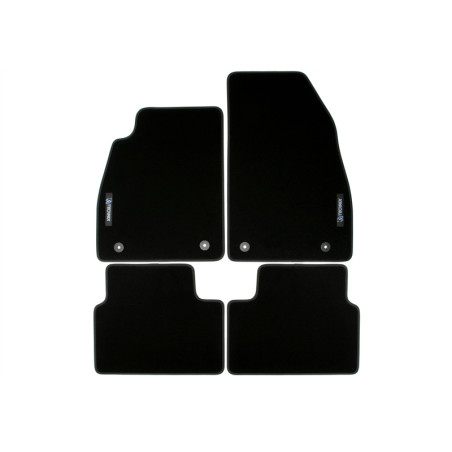 Set tappeti per auto con Logo per Opel Insignia A  G09 (Cod. T-34OP14)
