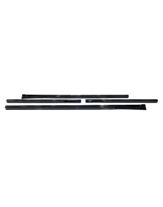 Diffusori minigonne Ford Transit / Toureo Custom MK2 2024+ Nero lucido (Cod. E-TCF63521)