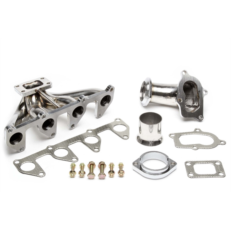 stainless steel turbo collettore con T25 flange/ Opel Ascona C/Astra F/Calibra/Omega A/Vectra A c...