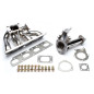  stainless steel turbo collettore con T25 flange/ per Opel Astra F/Calibra/Vectra A con C20XE engine