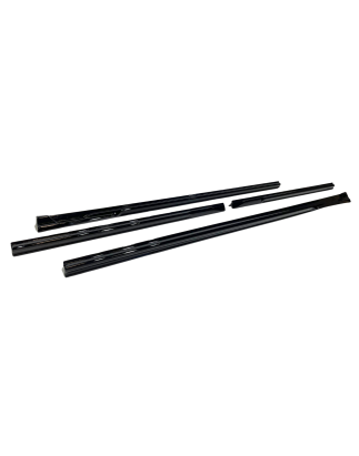 Diffusori minigonne Ford Transit / Toureo Custom MK2 2024+ Nero lucido (Cod. E-TCF63521)