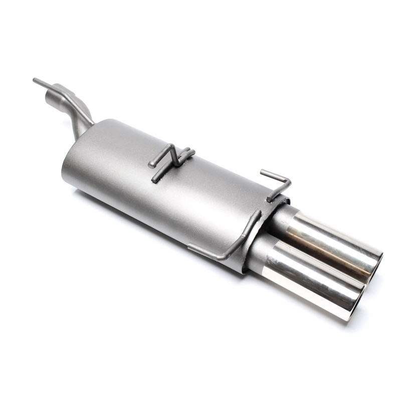 silenziatore sportivo  2x76mm per Opel Astra F-CC, Kadett E-CC (Cod. T-EVOAFE276)