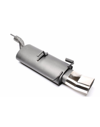silenziatore sportivo  70x140mm DTM per Opel Astra F-CC, Kadett E-CC (Cod. T-EVOAFEDTM)