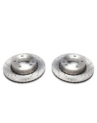 set dischi freno sportivi  ant. per Opel Omega A (Cod. T-EVOBS2020P)
