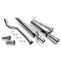 sistema di scarico 2x76mm per Opel Corsa B (Cod. T-EVOCOBAE276)