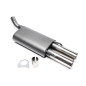 silenziatore sportivo  2x76mm per Opel Corsa B (Cod. T-EVOCOBE276)