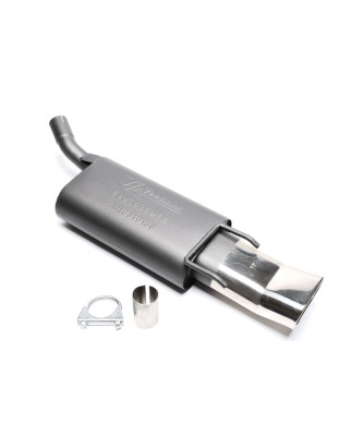 silenziatore sportivo  70x140mm DTM per Opel Corsa B (Cod. T-EVOCOBEDTM)