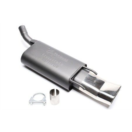 silenziatore sportivo  70x140mm DTM per Opel Corsa B (Cod. T-EVOCOBEDTM)
