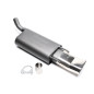 silenziatore sportivo  70x140mm DTM per Opel Corsa B (Cod. T-EVOCOBEDTM)