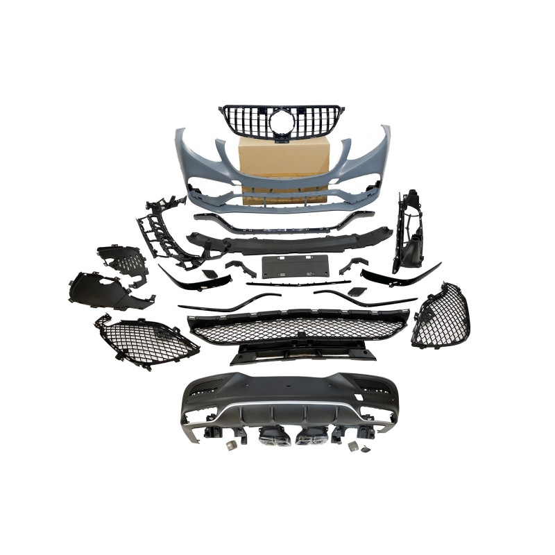 Kit estetico Mercedes C292 2015-2019 GLE Coupe Pre-facelit look 63 GT (Cod. E-TCM010610145)