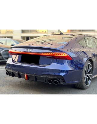 Diffusore Posteriore Audi A7 C8 2019-2024 Look S7 per SLine (Cod. E-TCA0339)