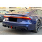 Diffusore Posteriore Audi A7 C8 2019-2024 Look S7 per SLine (Cod. E-TCA0339)