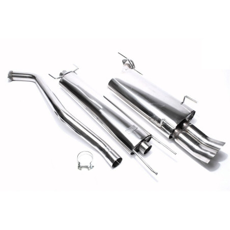 sistema di scarico 2x76mm DTM per Vectra B, Vectra B-CC, Vectra B Caravan (Cod. T-EVOVBAED76)