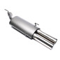 silenziatore sportivo  2x76mm per Opel Vectra B, Vectra B-CC, Vectra B Caravan (Cod. T-EVOVBE276)