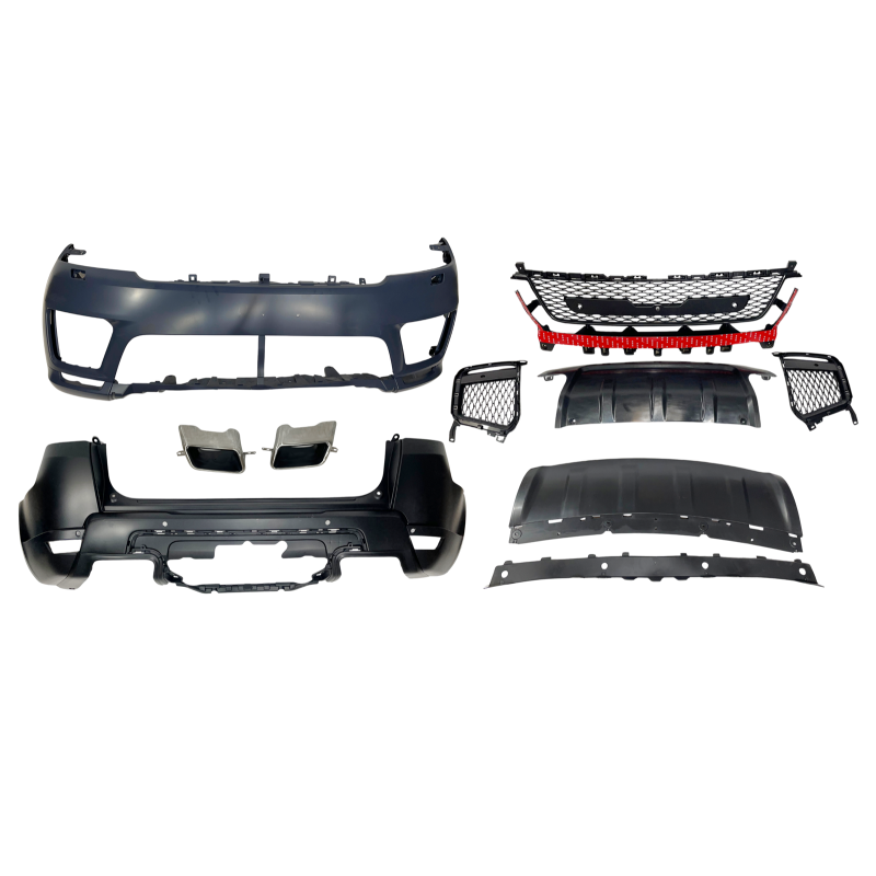Paraurti Anteriore Range Rover Sport L494 Facelift 2018+ Look SVR Model II (Cod. E-TCLR042)