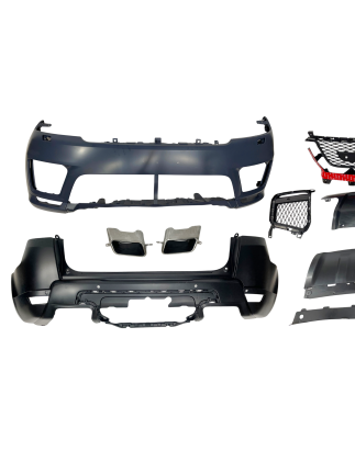 Paraurti Anteriore Range Rover Sport L494 Facelift 2018+ Look SVR Model II (Cod. E-TCLR042)
